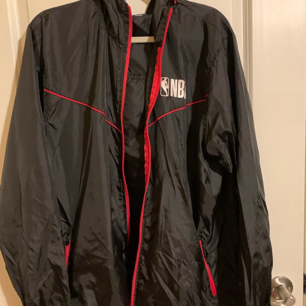 NBA Mens windbreaker with hood